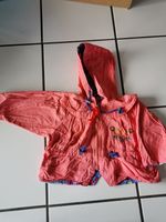 Kapuzenjacke Jacke Übergangsjacke koralle 68 Hessen - Wiesbaden Vorschau