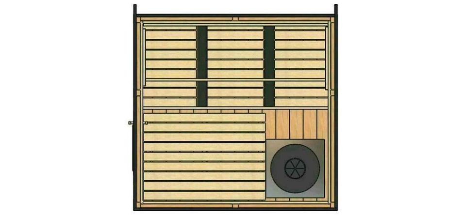 Sauna 2×2 ,Außensauna, Sauna,Fasssauna, Gartensauna, Sauna in Berlin