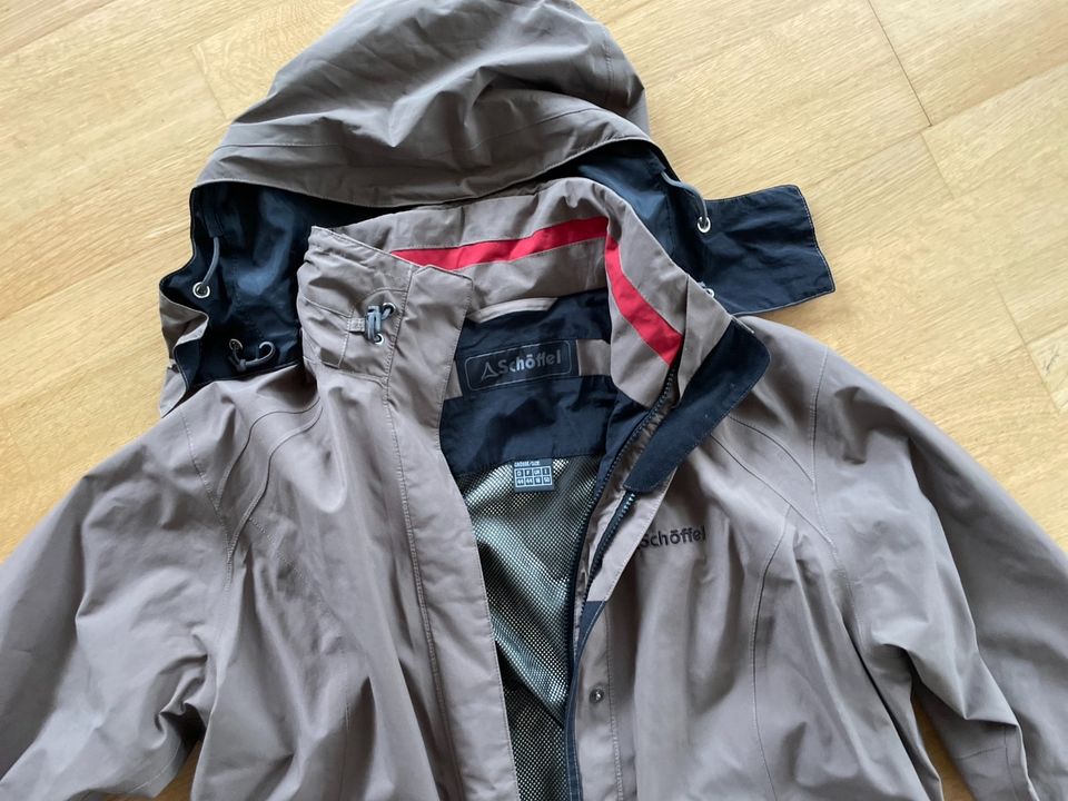 Outdoor Jacke hellbraun von Schöffel Gore-Tex Größe 44 in Neuwied