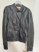Lederjacke Oakwood grau Hessen - Wiesbaden Vorschau