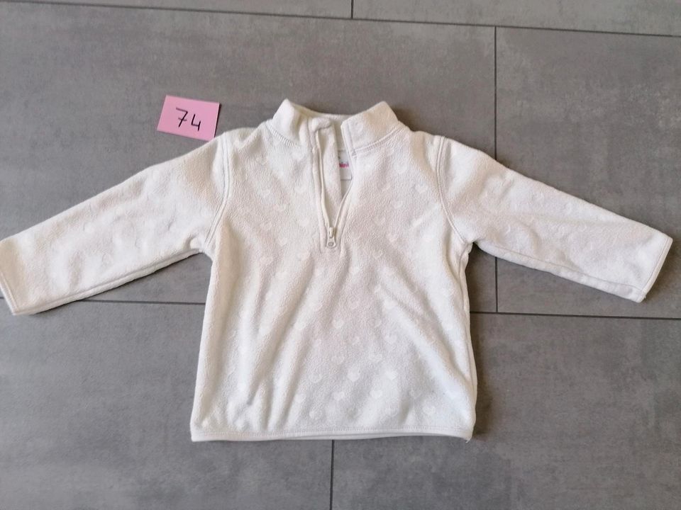 Fleece Pulli / Pullover Gr. 74 in Nehren