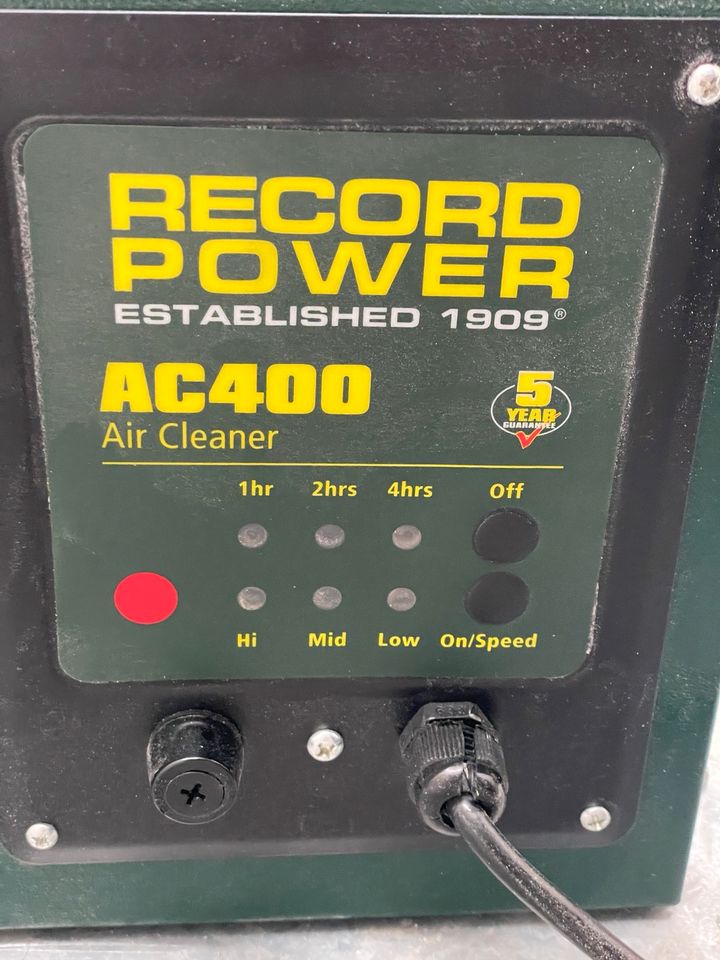 Luftreiniger Luftfilter Record Power AC400 Air Cleaner in Berlin