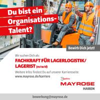 Fachkraft für Lagerlogistik/Lagerist (m/w/d) Niedersachsen - Haren (Ems) Vorschau