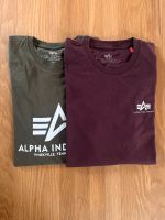 T-Shirts von Alpha Industies Größe S Hessen - Florstadt Vorschau