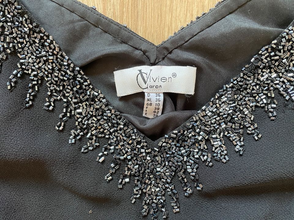 Vivien Caron Abendkleid Abiballkleid Abschlussballkleid schwarz in Eystrup