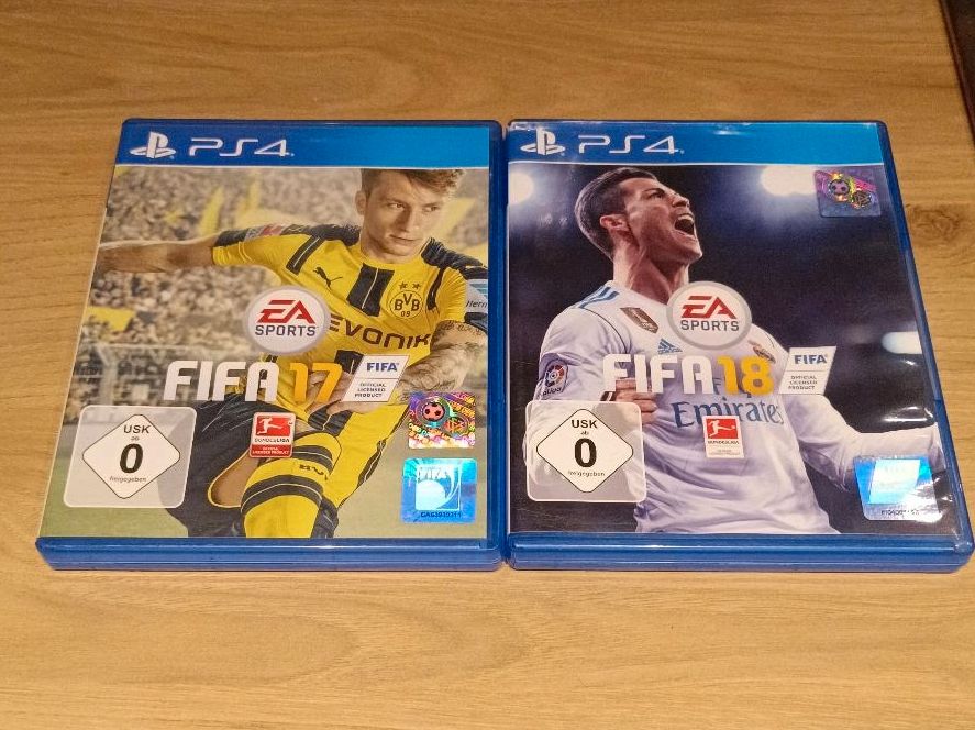 FIFA17 und FIFA18 PS4 in Coesfeld