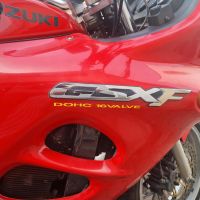 Sommer Motorrad Suzuki GSX 600F mit Reisekoffer uvm. Hessen - Runkel Vorschau