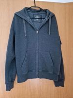 graue Sweatjacke mit Reißverschluss und Kapuze. Größe M Bayern - Veitshöchheim Vorschau