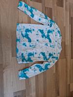 S Shirt Batik Optik, Größe 170/174, weiß türkis Hessen - Hasselroth Vorschau