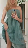 SEIDE XS S M 34 36 38 DAMEN KKEID DRESS TUNIKA STRAND BOHO Thüringen - Bad Tennstedt Vorschau