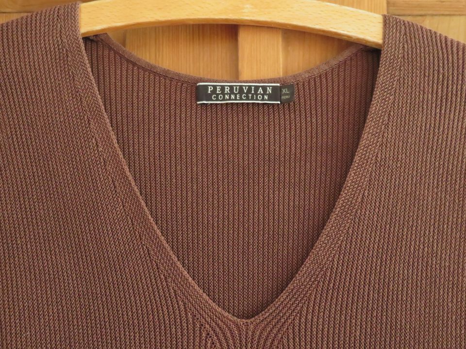 Peruvian Connection Strickkleid aus Pima Baumwolle Gr. XL in Überlingen