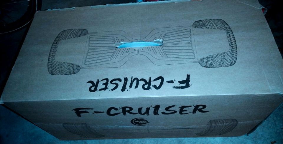 F-Cruiser Hoverboard, inkl. Schnellladegerät, schwarz in Schiffdorf