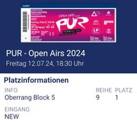 1 PUR Konzert Sitzplatz Ticket 12.07.24 Mönchengladbach Nordrhein-Westfalen - Rheda-Wiedenbrück Vorschau