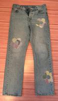 Jeans mit Blumenmuster Hessen - Erlensee Vorschau