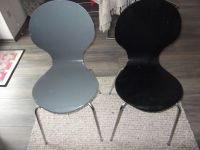 2 Stühle grau und schwarz Niedersachsen - Salzgitter Vorschau