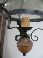 Deckenlampe Hängelampe Schmiedeeisen Petroliumform retro Leuchte Nordrhein-Westfalen - Brühl Vorschau