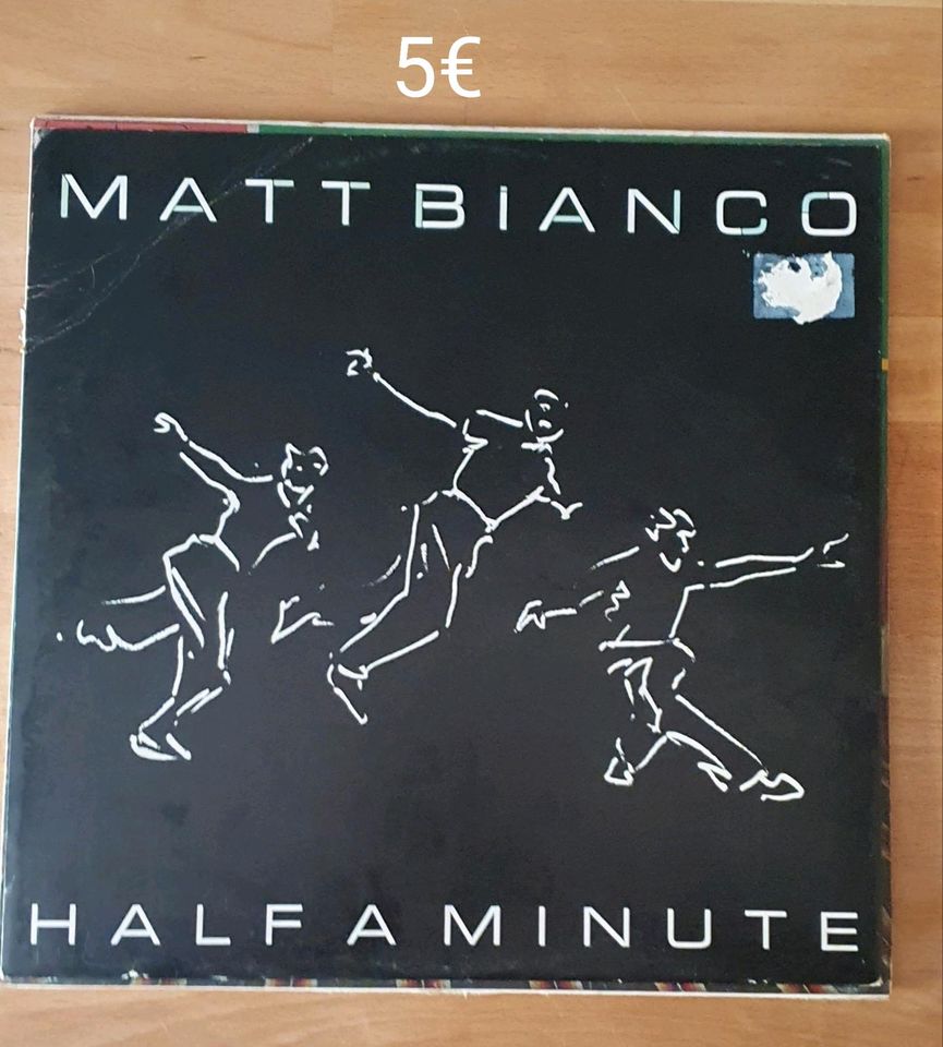 Matt Bianco "Half a Minute",Schallplatte,LP,Vinyl,vintage,Rarität in Berlin