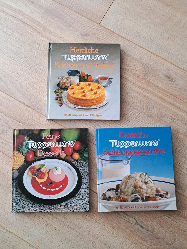 Tupperware Rezeptbücher Retro 90er in Schnakenbek