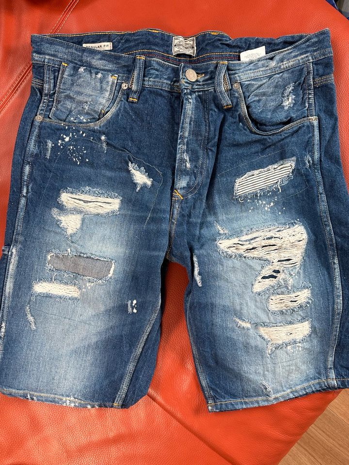 Jack & Jones Shorts Jeans Vintage Look W 34 in Gera