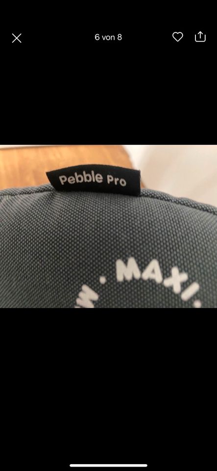 Maxi Cosi Babyschale Pebble Pro Essential grey in Wetter (Hessen)