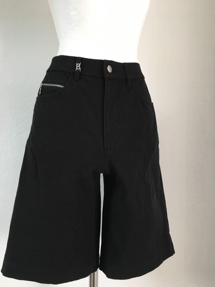 High waist Shorts von Bogner schwarz xs Vintage 90s in Heilbronn