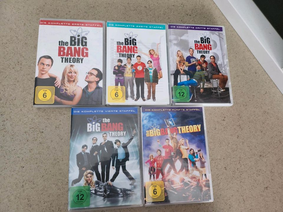 The Big Bang Theory Staffel 1-5 in Mömbris