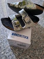 Birkenstock grün weiß Hausschuh Pantoffel Bayern - Zusmarshausen Vorschau