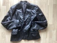 Damen Lederjacke XL Zara Basic schwarz Sachsen - Zwenkau Vorschau