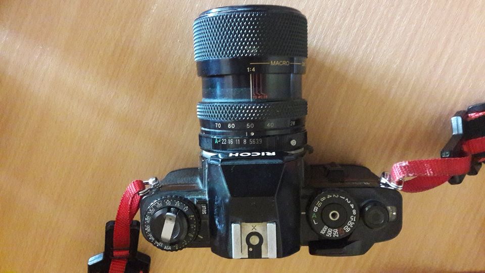 Spiegelreflex-Kamera Ricoh KR-10 SUPER gebraucht div. Zubehör in Wenden