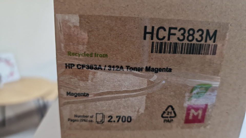 5 x Toner für HP Color Laser Jet MFP M 476dn alle Farben in Pocking