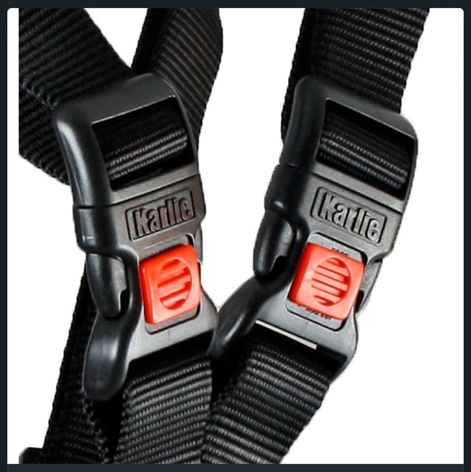 Karlie Safety Harness Gr. L Hund 50-70cm Geschirr Sicherheitsgurt in Wernsdorf