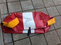 Tasche aus LKW-Plane, selbstgemacht, mit Siebdruck Berlin - Lichtenberg Vorschau