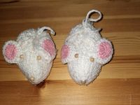 Baby Socken Mäusesocken Handarbeit Nordrhein-Westfalen - Mönchengladbach Vorschau