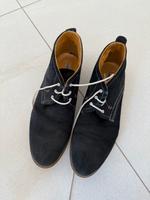 Elegante Herren Schuhe Hochzeit blau Leder COX 45 dunkelblau Hessen - Königstein im Taunus Vorschau