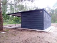 Garage PREMIUM Metallgarage Überdachung Blechgarage PL 7x4,5 Niedersachsen - Wildeshausen Vorschau