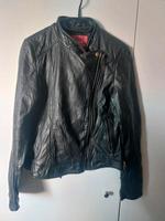 Schwarze Lederjacke von EDC Esprit Gr. M Sachsen - Gröditz Vorschau