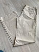 Hell beige Stoffhose mit Schlag Esprit Gr 38 lang Damen Hessen - Hünfeld Vorschau