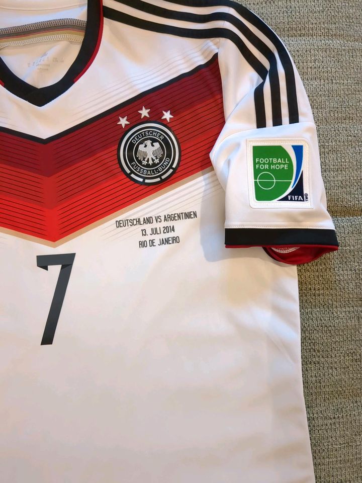 Adidas DFB Deutschland Trikot WM 2014 Größe XL Schweinsteiger in Leipzig