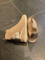 Stiefeletten Catwalk beige Gold neuwertig Gr. 39 Bayern - Teisendorf Vorschau