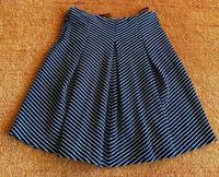 Midirock von Alba Moda Größe 38 Schwarz/Weiß Top Zustand Niedersachsen - Elsfleth Vorschau