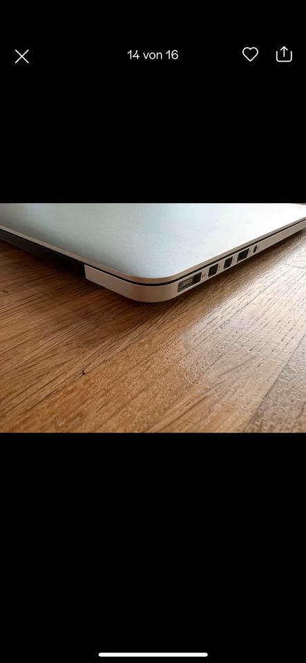 MacBook Pro (15 Zoll, Mid 2012) 8GB RAM 256GB SSD mit OVP in Bruchsal