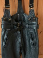 Damen Motorrad Leder Latzhose schwarz Größe 40 Schleswig-Holstein - Stadum Vorschau