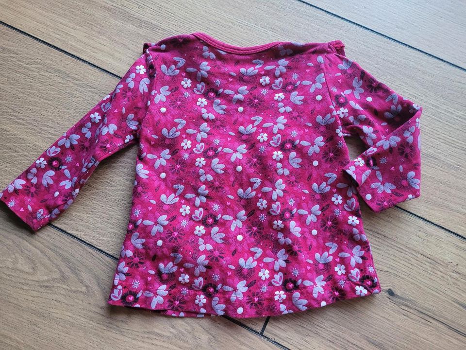 Langarmshirt Blumen Gr. 68 in Hof (Saale)