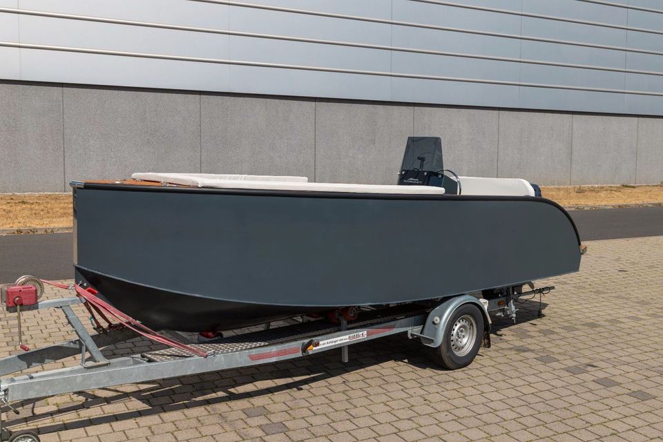 Futuro Boats ZX20 5,5m Aluminium-Boot, Alu, Yamaha 60 PS -- Neu in Frankfurt am Main