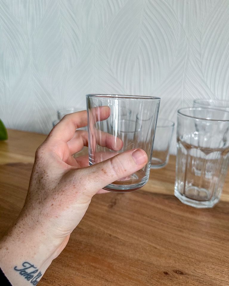 10x Trinkgläser Glas transparent in Voerde (Niederrhein)