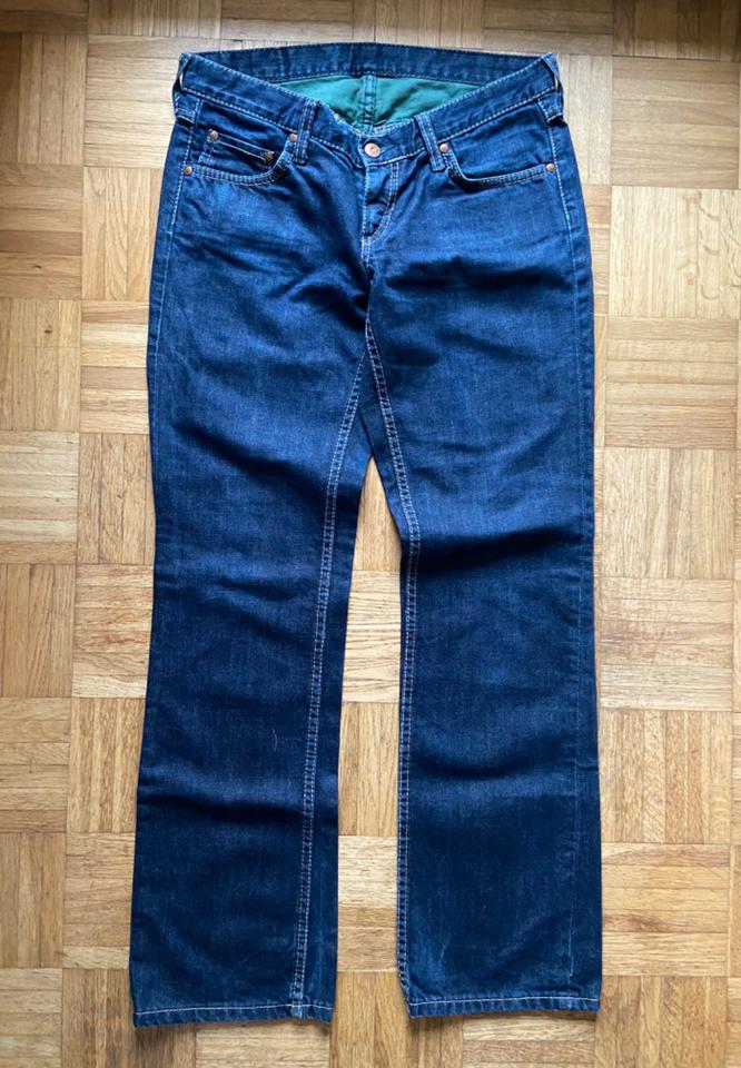 MUSTANG Jeans 30/32, straight, dark denim blue, sehr cooler Look in Schenefeld