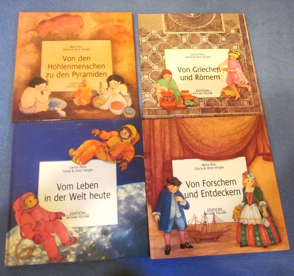 wie neu 4 Bücher f Kinder Edition M. Fischer viele schöne Bilder in Hof (Saale)