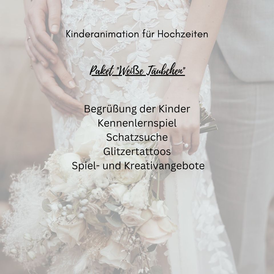 Kinderbetreuung/ Kinderanimation/ Kinderbespaßung/ Party/Hochzeit in Dresden