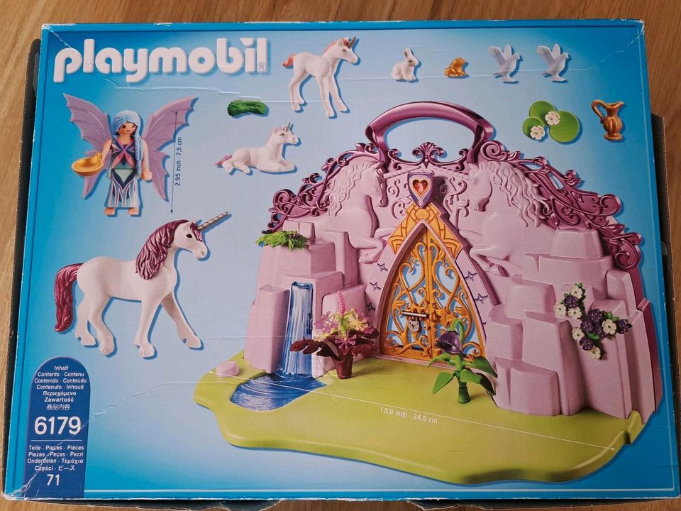 Playmobil Fairies 6179 Einhornköfferchen Feenland + extra Fee in Flintbek