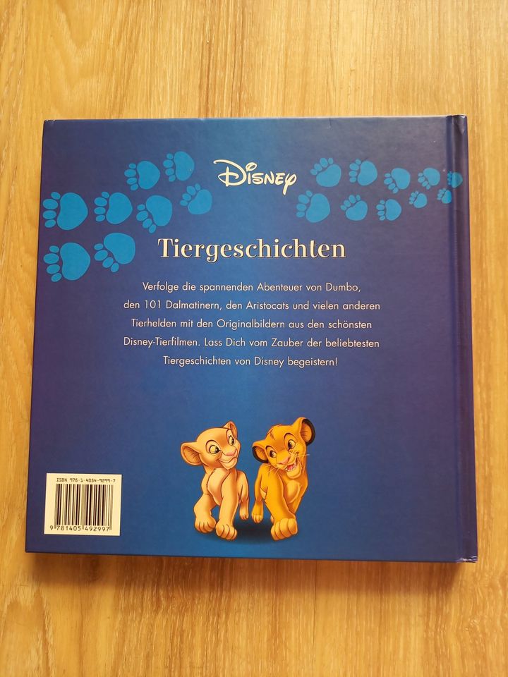 Buch Disney Tiergeschichten Dumbo, Bambi, Der König der Löwen.... in Merseburg